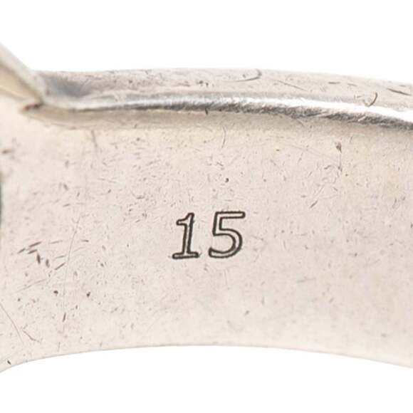Gucci Interlocking G Ring #15 SV925 Silver Women's GUCCI